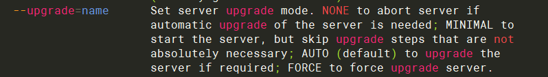 upgrade参数